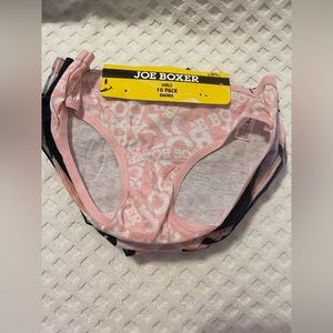 NWT Joe Boxer Girls Pretty Pastels 10
Pack Bikini Panties Small (6/7)
